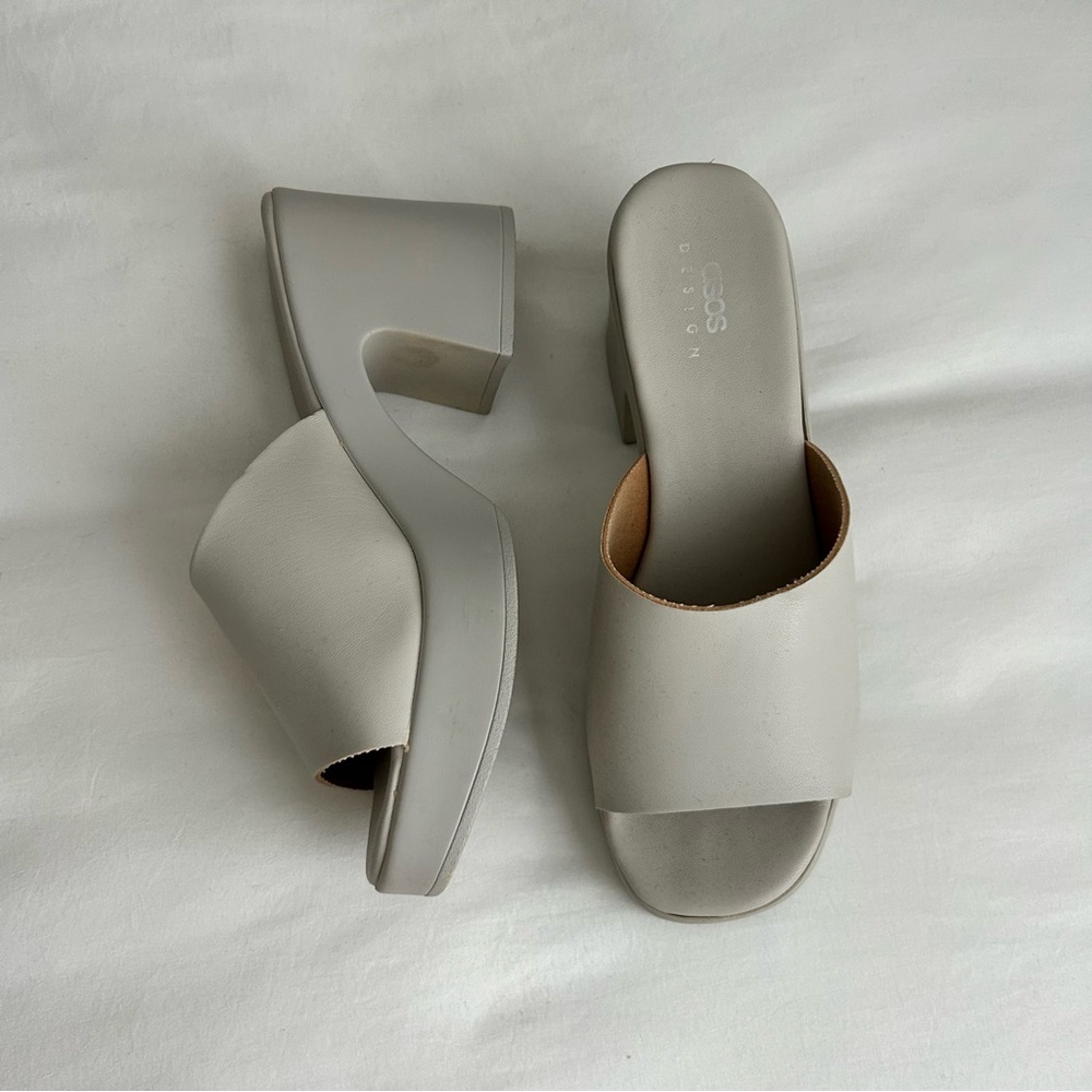 Asos open toe mules